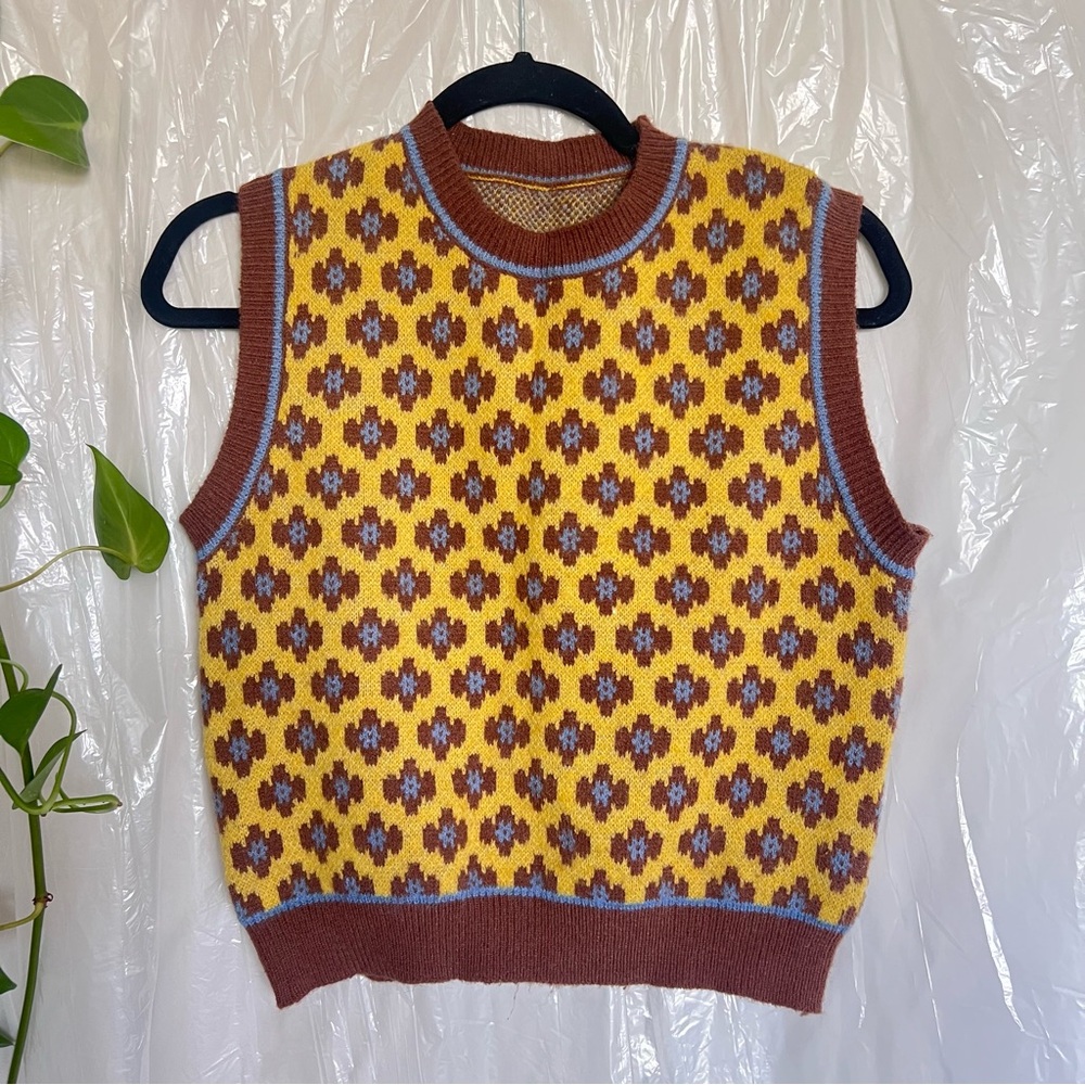 Retro Sweater Vest